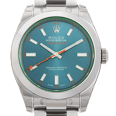 ロレックスミルガウス   コマ2個セット＋ネジ1本 ロレックス ROLEX ”ミルガウス 116400GV” G番(2010年製) 機械式