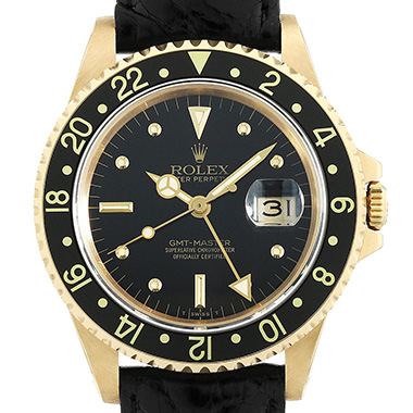 ヴィンテージの魅力と高級感ロレックス GMTマスター 16758